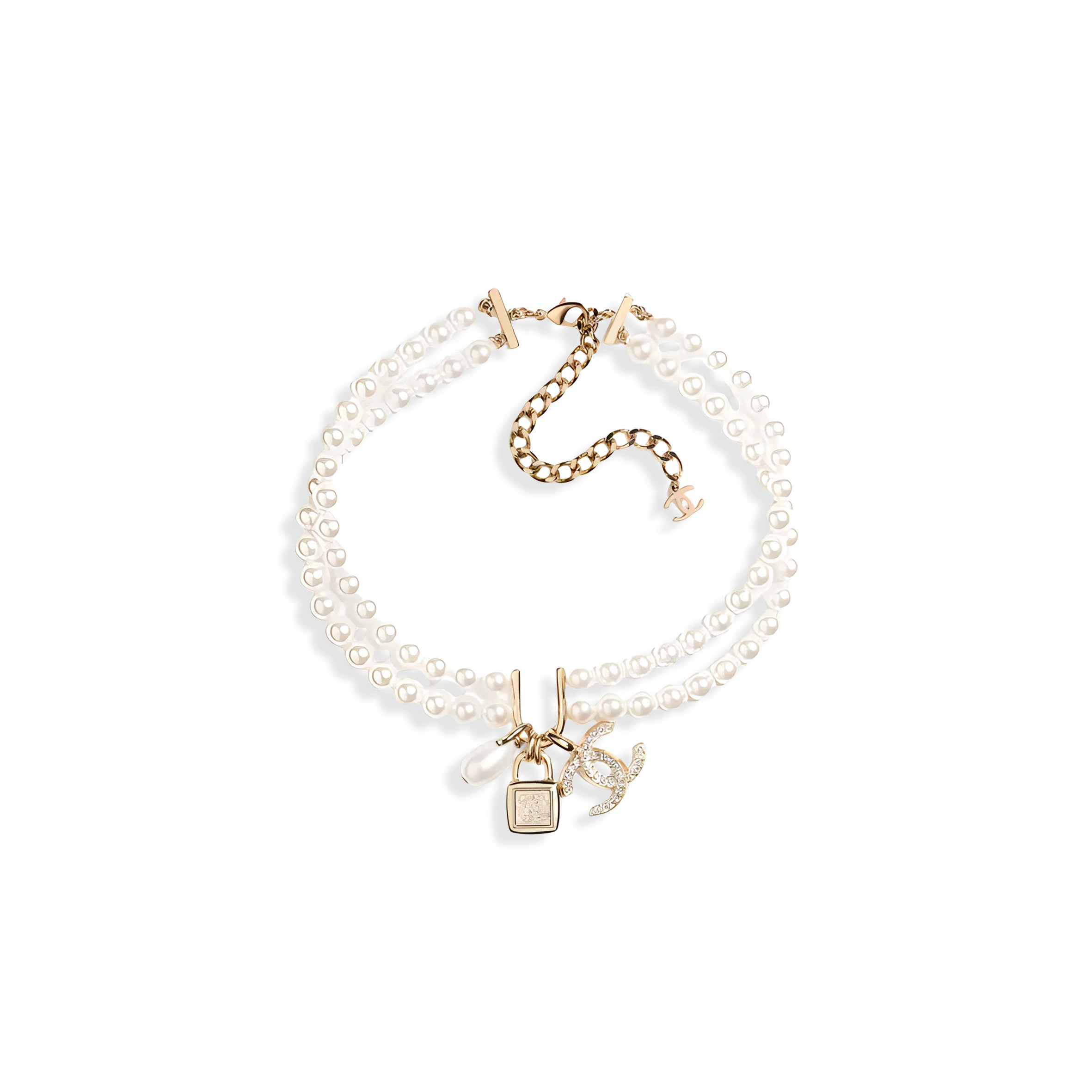 CHANEL PEARL NECKLACE ABA470